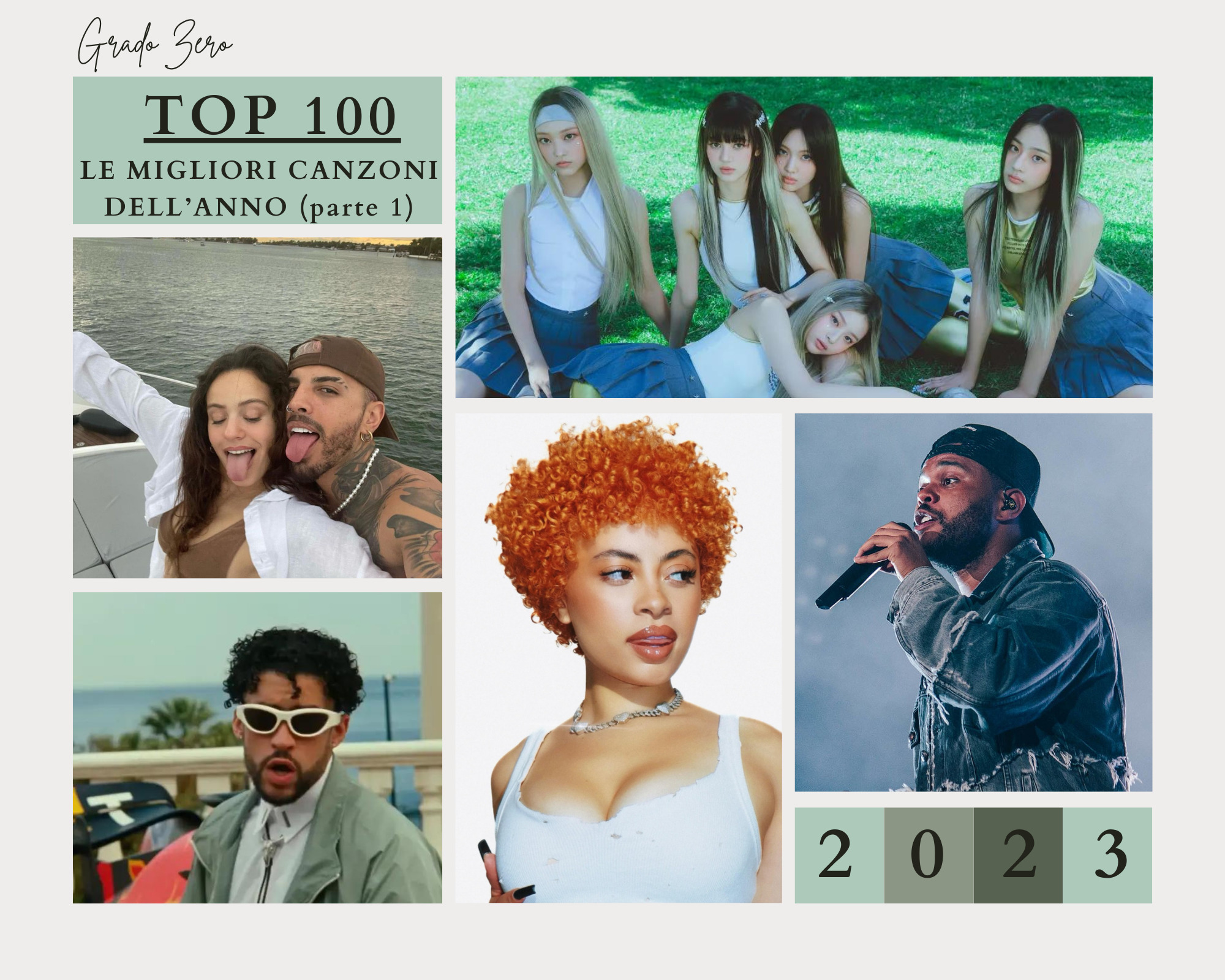 Top 100: le migliori canzoni del 2023 (pt. 1)