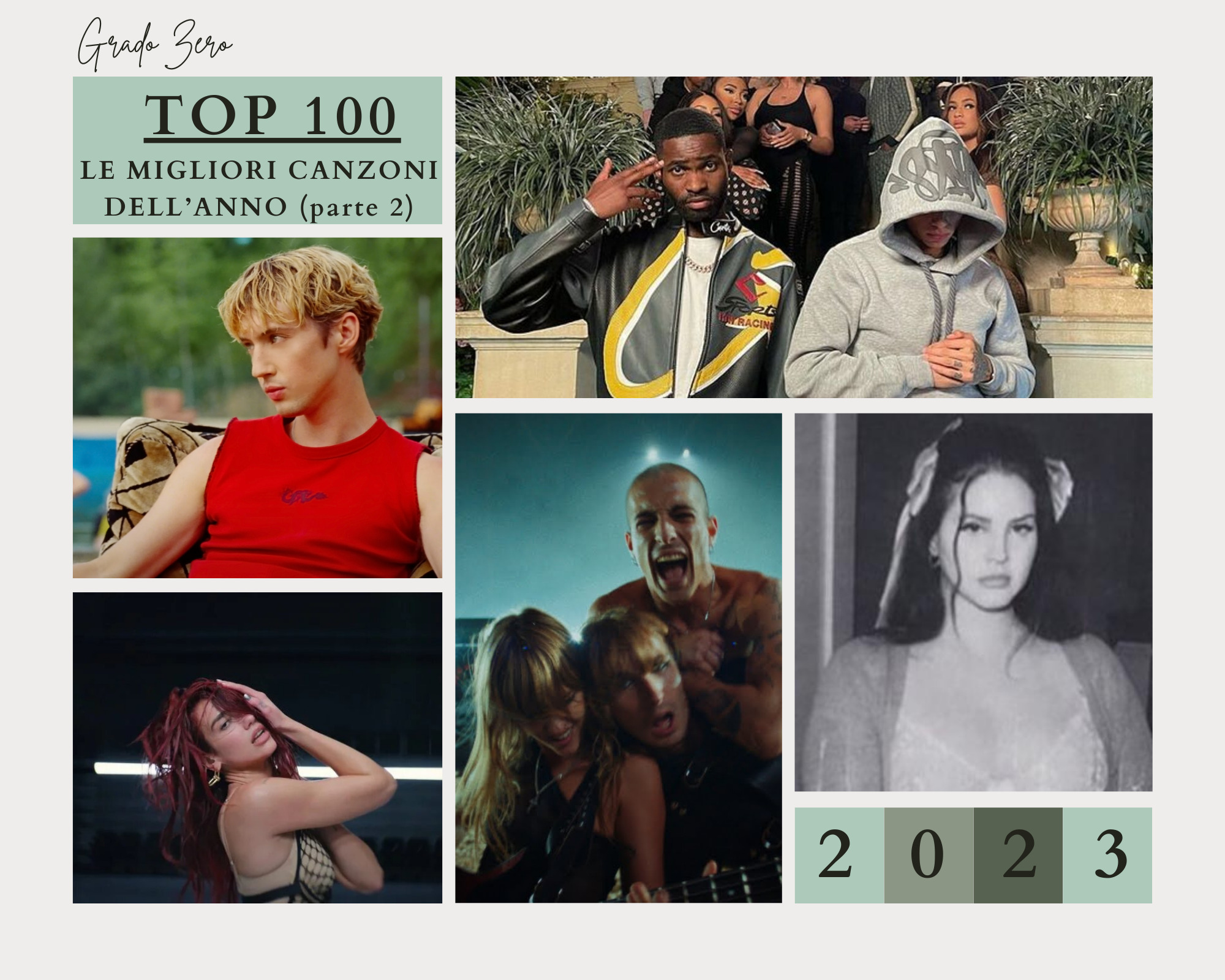 Top 100: le migliori canzoni del 2023 (pt. 2)
